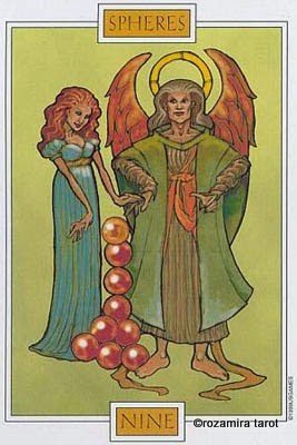 Winged spirit tarot